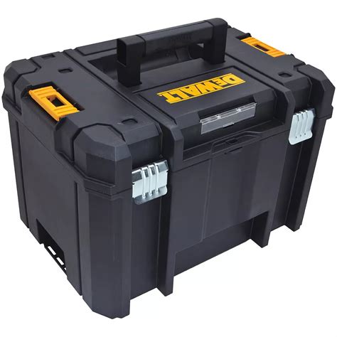 dewalt metal storage box|DeWalt stackable tool box system.